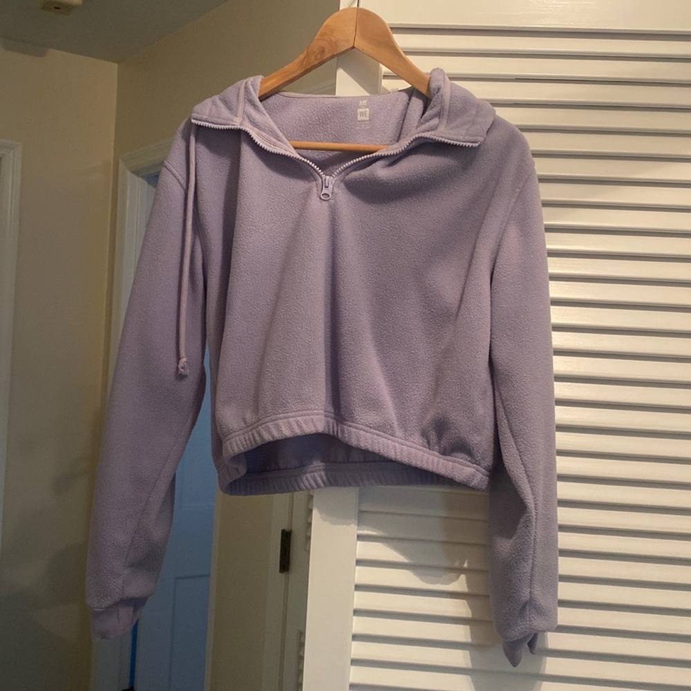 Pacsun cropped fleece